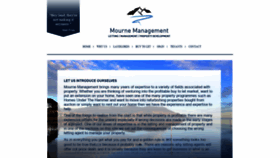 What Mournemanagement.com website looked like in 2019 (4 years ago)