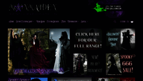 What Moonmaiden-gothic-clothing.co.uk website looked like in 2019 (4 years ago)