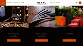 What Mekko-store.cz website looked like in 2019 (4 years ago)