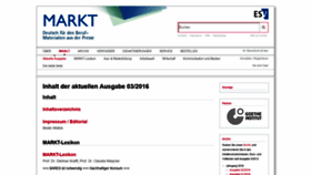 What Marktdigital.de website looked like in 2019 (4 years ago)