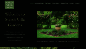 What Marshvillagardens.co.uk website looked like in 2019 (4 years ago)