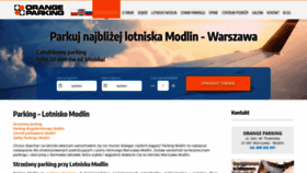 What Modlinparking.pl website looked like in 2019 (4 years ago)