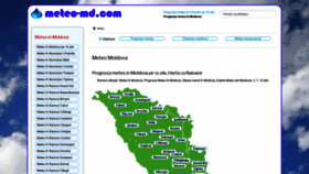 What Meteo-md.com website looked like in 2019 (4 years ago)