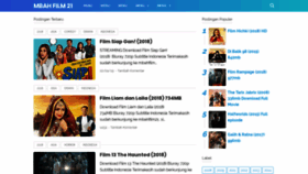 What Mbahfilm21.blogspot.com website looked like in 2019 (4 years ago)