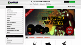 What Magnusfitnessworld.com website looked like in 2019 (4 years ago)