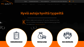 What Ms-auto.fi website looked like in 2019 (4 years ago)