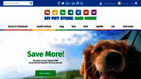 What Mypetstoreandmore.com website looked like in 2019 (4 years ago)