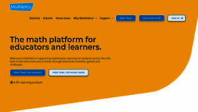 What Mathletics.com.au website looked like in 2019 (4 years ago)