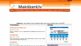 What Makskere.lv website looked like in 2019 (4 years ago)