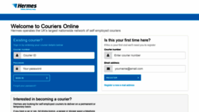 What Mycouriersonline.co.uk website looked like in 2019 (4 years ago)