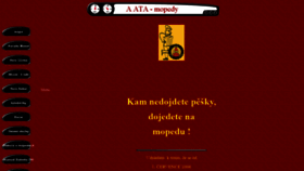 What Mopedy.cz website looked like in 2019 (4 years ago)