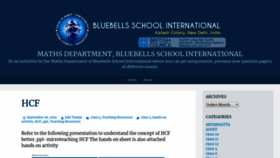 What Mathsdepartmentbbs.wordpress.com website looked like in 2019 (5 years ago)