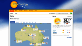 What Meteorology.com.au website looked like in 2019 (4 years ago)
