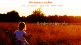 What Mit-kindern-wachsen.de website looked like in 2019 (4 years ago)