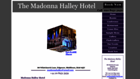 What Madonnahalleys.co.uk website looked like in 2019 (4 years ago)