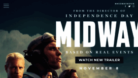 What Midway.movie website looked like in 2019 (4 years ago)