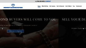 What Midwestdiamondbuyers.com website looked like in 2019 (4 years ago)