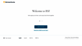 What Mybsf.org website looked like in 2019 (4 years ago)