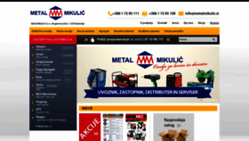 What Metalmikulic.si website looked like in 2019 (4 years ago)