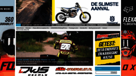 What Motocrossplanet.nl website looked like in 2019 (4 years ago)