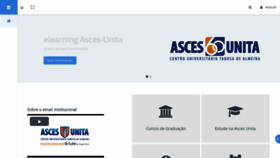 What Moodle.asces.edu.br website looked like in 2019 (4 years ago)