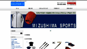 What Mizushimasports.co.jp website looked like in 2019 (4 years ago)