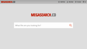 What Mega-search.me website looked like in 2019 (4 years ago)