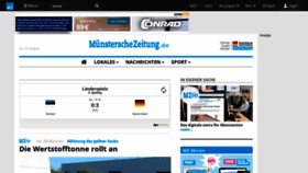 What Muenstersche-zeitung.de website looked like in 2019 (4 years ago)