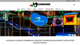 What Mjplaygrounds.com.au website looked like in 2019 (4 years ago)