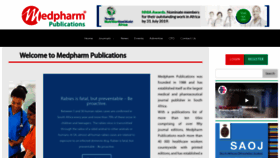 What Medpharm.co.za website looked like in 2019 (4 years ago)