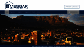 What Meggar.co.za website looked like in 2019 (4 years ago)