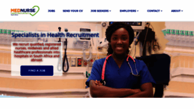 What Mednurse.co.za website looked like in 2019 (4 years ago)