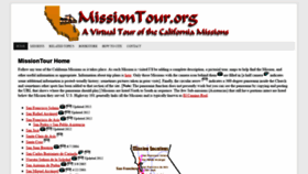 What Missiontour.org website looked like in 2019 (4 years ago)