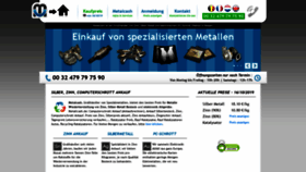 What Metallcash.de website looked like in 2019 (4 years ago)
