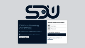 What Moodle.sdu.edu.kz website looked like in 2019 (4 years ago)