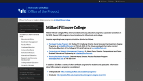 What Millardfillmorecollege.com website looked like in 2019 (4 years ago)
