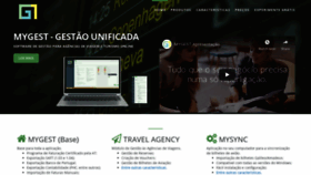 What Mygest.pt website looked like in 2019 (6 years ago)