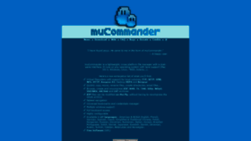 What Mucommander.com website looked like in 2019 (4 years ago)