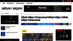 What Mbahmijan.com website looked like in 2019 (4 years ago)