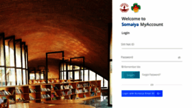 What Myaccount.somaiya.edu website looked like in 2019 (4 years ago)