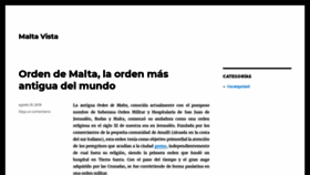 What Maltavista.net website looked like in 2019 (4 years ago)