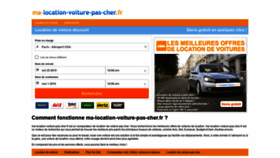 What Ma-location-voiture-pas-cher.fr website looked like in 2019 (4 years ago)