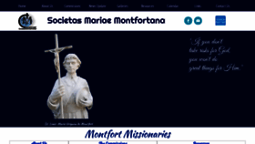 What Montfortian.info website looked like in 2019 (4 years ago)