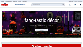 What Meijer.com website looked like in 2019 (5 years ago)
