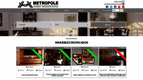 What Metropoleourense.com website looked like in 2019 (4 years ago)