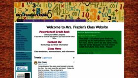 What Mrsfraziersclass.org website looked like in 2019 (4 years ago)