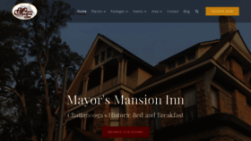 What Mayorsmansioninn.com website looked like in 2019 (4 years ago)