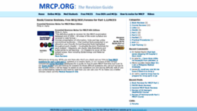 What Mrcp.org website looked like in 2019 (4 years ago)