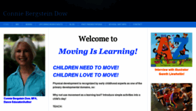 What Movingislearning.com website looked like in 2019 (4 years ago)
