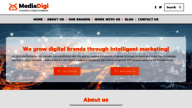 What Mediadigi.com website looked like in 2019 (4 years ago)